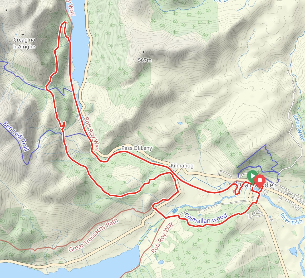 Callander Woods and Waterside Half Marathon